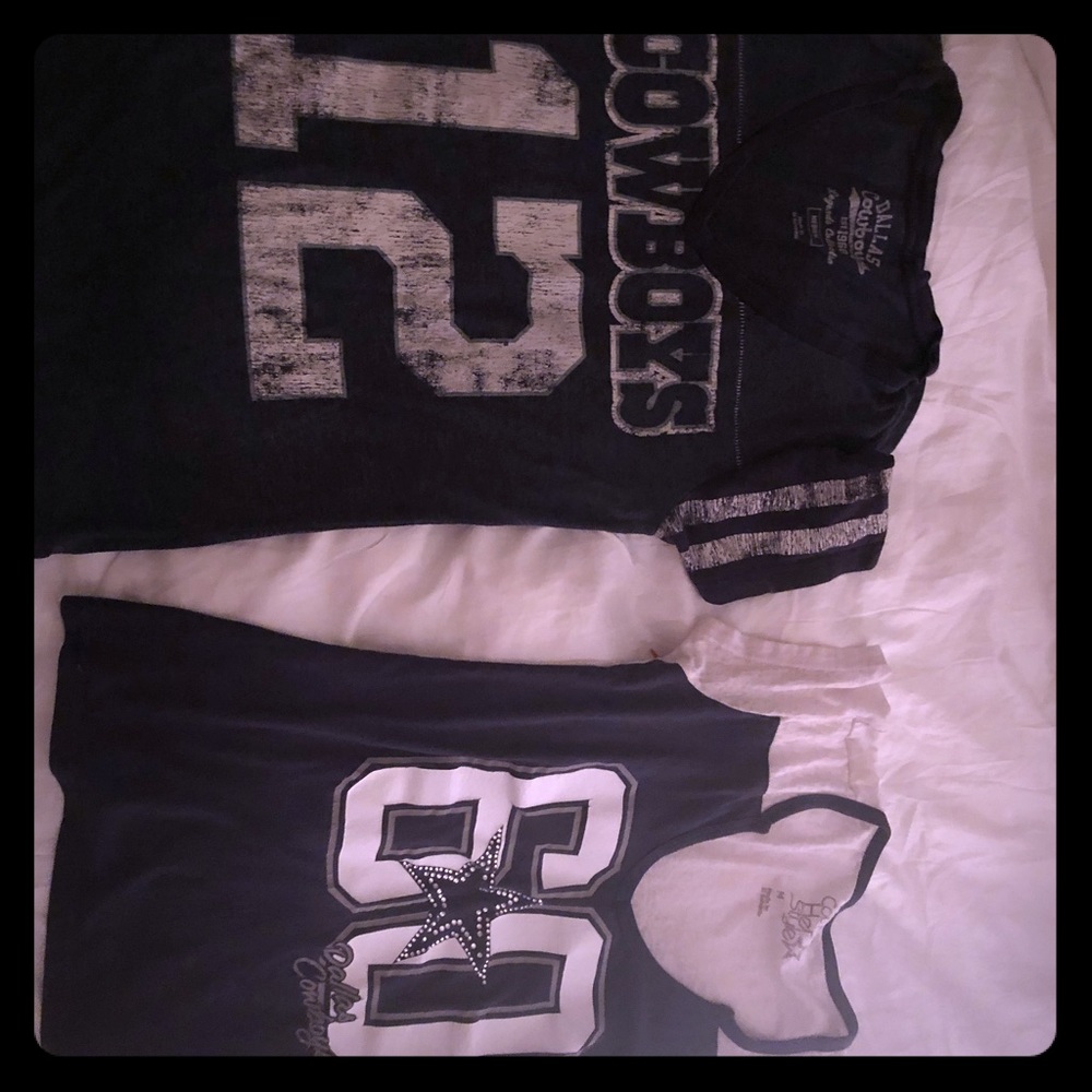 4 Dallas Cowboys shirts al mediums